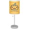 Halloween Pumpkin Drum Lampshade with base included