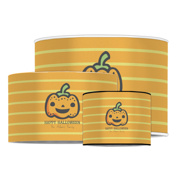 Halloween Pumpkin Drum Lampshades - MAIN