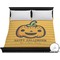 Halloween Pumpkin Duvet Cover - King (Personalized)