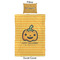 Halloween Pumpkin Duvet Cover Set - Twin XL - Approval
