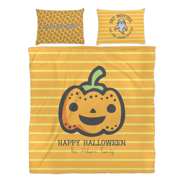 Halloween Pumpkin Duvet cover Set - Queen - Alt Approval