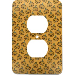 Halloween Pumpkin Electric Outlet Plate