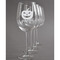 Halloween Pumpkin Wine Glasses (Set of 4) (Personalized)