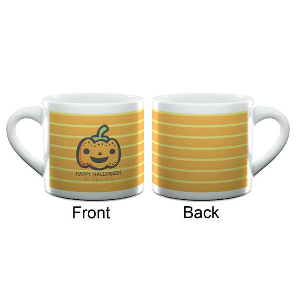 Halloween Pumpkin Espresso Cup - 6oz (Double Shot) (APPROVAL)