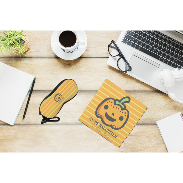 Halloween Pumpkin Eyeglass Case and Cloth Set - LIFESTYLE