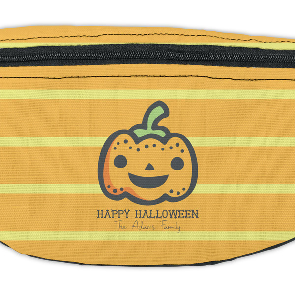 Halloween Pumpkin Fanny Pack - Closeup