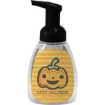Halloween Pumpkin Foam Soap Bottle - Black (Personalized)
