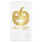 Halloween Pumpkin Guest Napkins - Foil Stamped (Personalized)