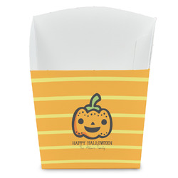 Halloween Pumpkin French Fry Favor Boxes (Personalized)