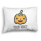 Halloween Pumpkin Full Pillow Case - FRONT (partial print)