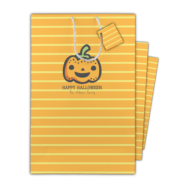 Halloween Pumpkin Gift Bags - Parent/Main