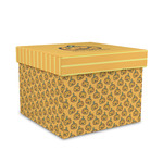 Halloween Pumpkin Gift Box with Lid - Canvas Wrapped - Medium (Personalized)