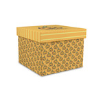 Halloween Pumpkin Gift Box with Lid - Canvas Wrapped - Small (Personalized)