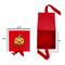 Halloween Pumpkin Gift Boxes with Magnetic Lid - Red - Open & Closed