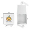 Halloween Pumpkin Gift Boxes with Magnetic Lid - White - Open & Closed