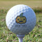Halloween Pumpkin Golf Ball - Branded - Tee