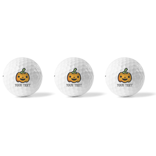 Halloween Pumpkin Golf Balls - Titleist - Set of 3 - APPROVAL
