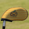 Halloween Pumpkin Golf Club Cover - Front