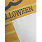 Halloween Pumpkin Golf Towel - Detail