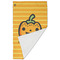 Halloween Pumpkin Golf Towel - Folded (Large)
