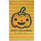 Halloween Pumpkin Golf Towel (Personalized) - APPROVAL (Small Full Print)