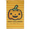 Halloween Pumpkin Golf Towel - Poly-Cotton Blend - Small w/ Name or Text