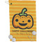 Halloween Pumpkin Golf Towel (Personalized)