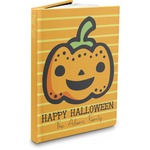 Halloween Pumpkin Hardbound Journal - 7.25" x 10" (Personalized)