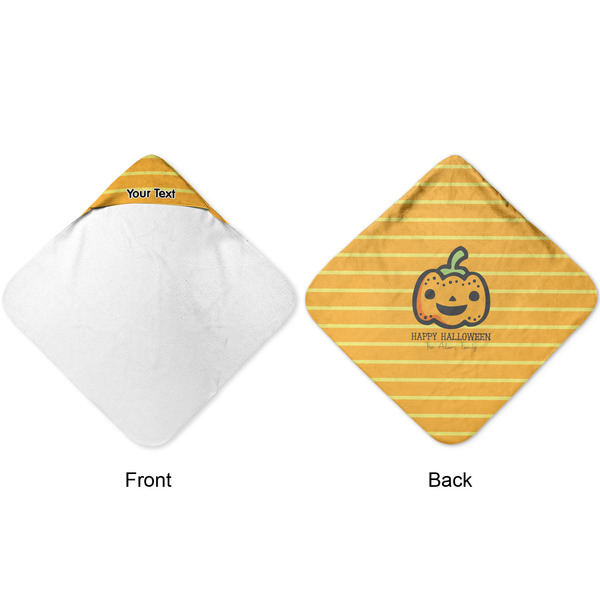 Halloween Pumpkin Hooded Baby Towel- Approval