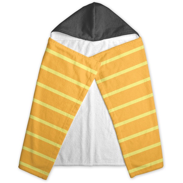 Halloween Pumpkin Hooded Towel - Folded