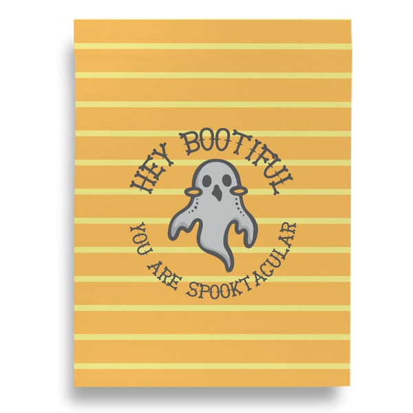 Halloween Pumpkin House Flags - Double Sided - BACK