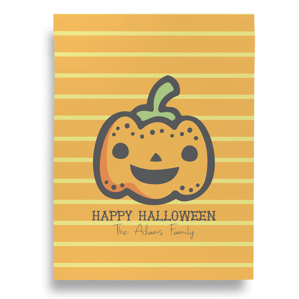 Halloween Pumpkin House Flags - Double Sided - FRONT