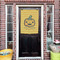 Halloween Pumpkin House Flags - Double Sided - (Over the door) LIFESTYLE