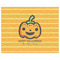 Halloween Pumpkin Indoor / Outdoor Rug - 8'x10' - Front Flat
