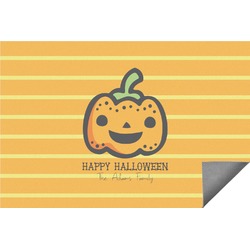 Halloween Pumpkin Indoor / Outdoor Rug - 4'x6' (Personalized)
