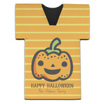 Halloween Pumpkin Jersey Bottle Cooler (Personalized)