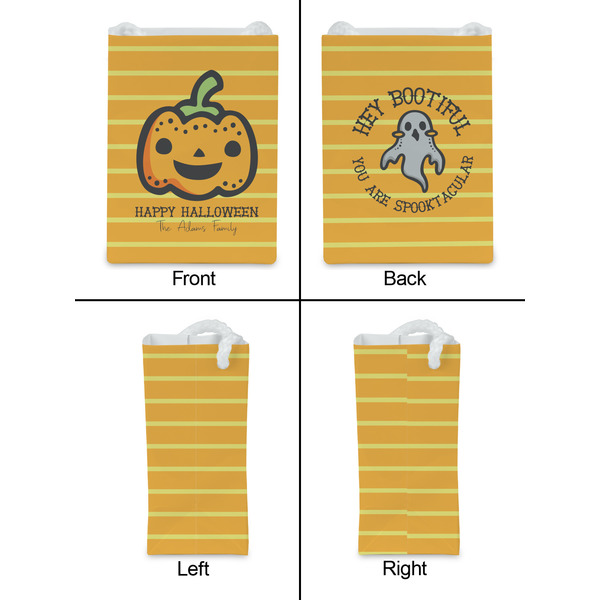 Halloween Pumpkin Jewelry Gift Bag - Gloss - Approval