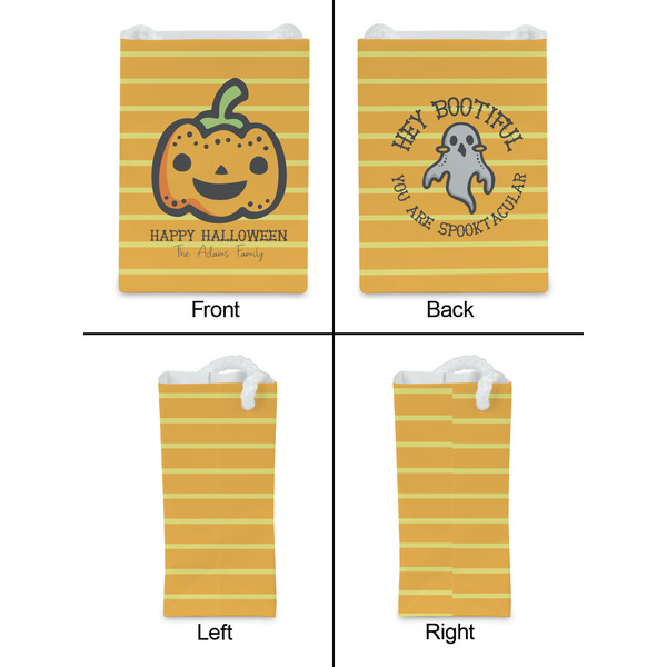 Halloween Pumpkin Jewelry Gift Bag - Matte - Approval