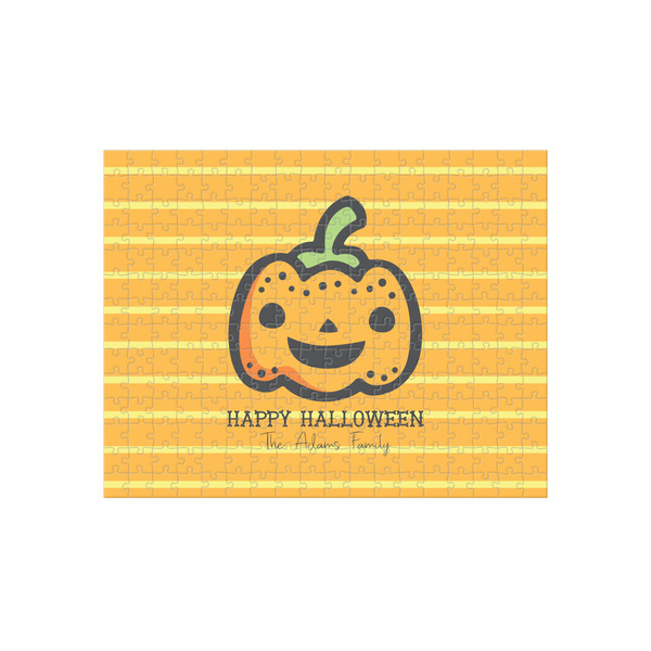 Custom Halloween Pumpkin 252 pc Jigsaw Puzzle (Personalized)