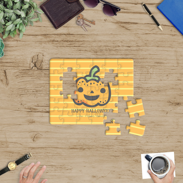 Halloween Pumpkin Jigsaw Puzzle 30 Piece - In Context