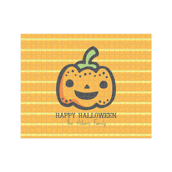 Custom Halloween Pumpkin 500 pc Jigsaw Puzzle (Personalized)