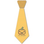 Halloween Pumpkin Iron On Tie (Personalized)