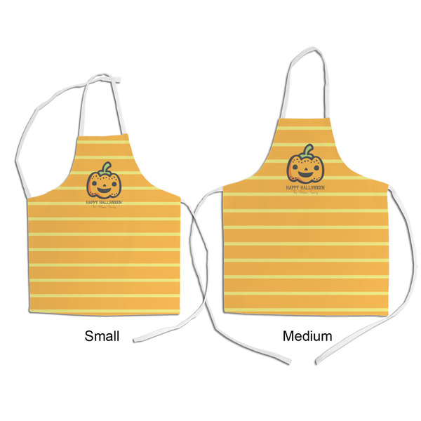 Halloween Pumpkin Kid's Aprons - Comparison
