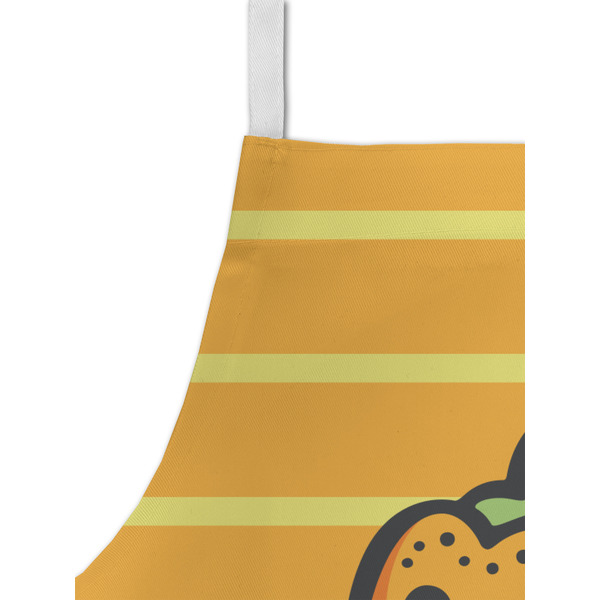 Halloween Pumpkin Kid's Aprons - Detail