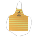 Halloween Pumpkin Kid's Apron - Medium (Personalized)