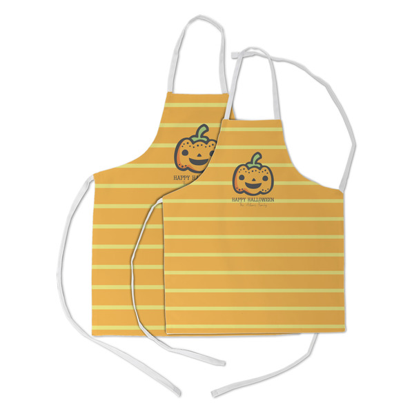 Halloween Pumpkin Kid's Aprons - Parent - Main