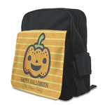Halloween Pumpkin Preschool Backpack (Personalized)