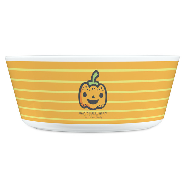 Halloween Pumpkin Kids Bowls - FRONT