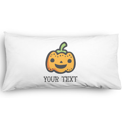 Halloween Pumpkin Pillow Case - King - Graphic (Personalized)