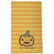Halloween Pumpkin Kitchen Towel - Poly Cotton - Full Front
